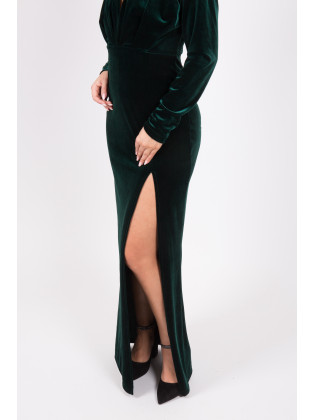 Diana Deep Green Velvet