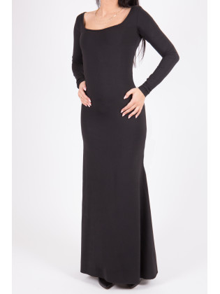 Mily Black Jersey maxi